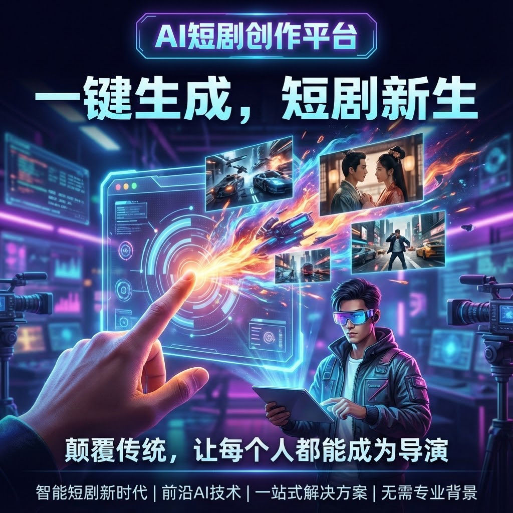 AI短剧一键创作平台